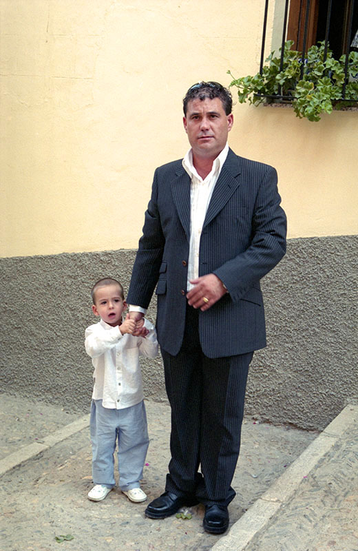 Davi y su padre Edu