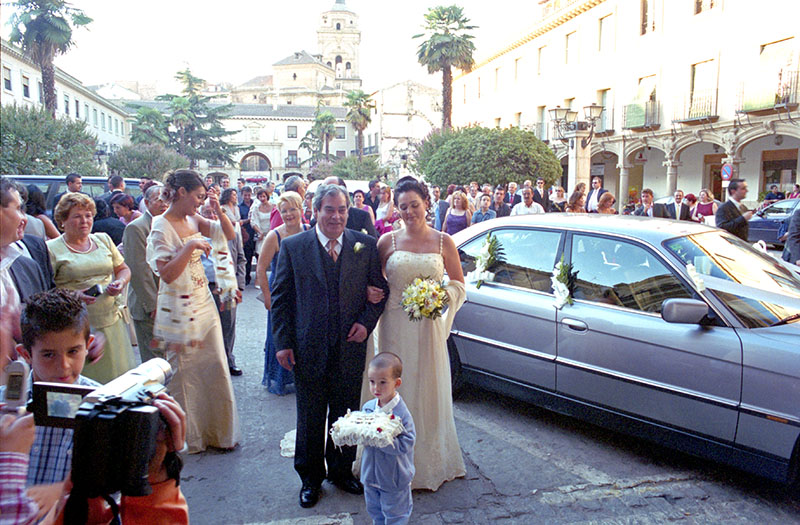 Novia y su padre