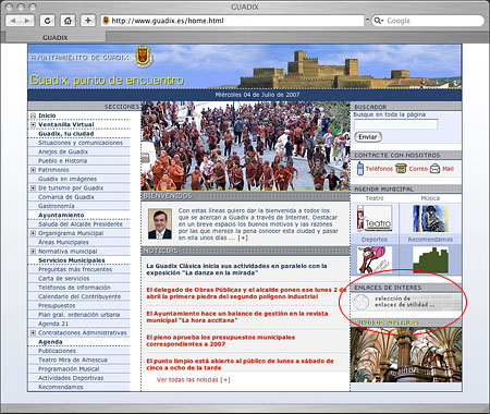 Web de Guadix