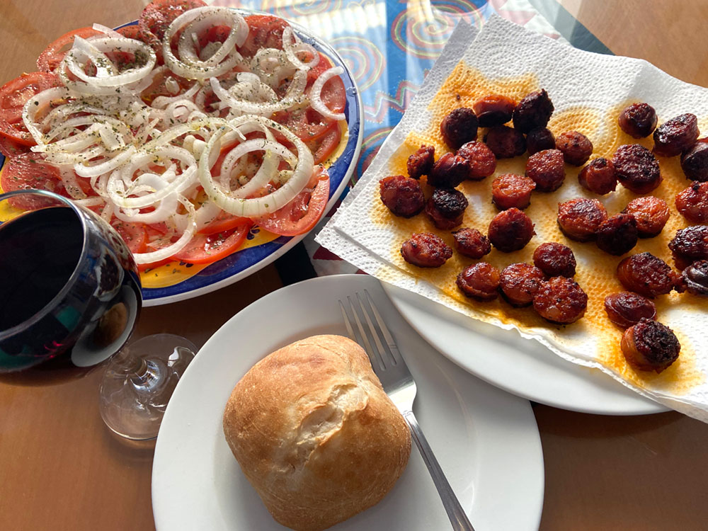 desayuno de la prisión de Manuel