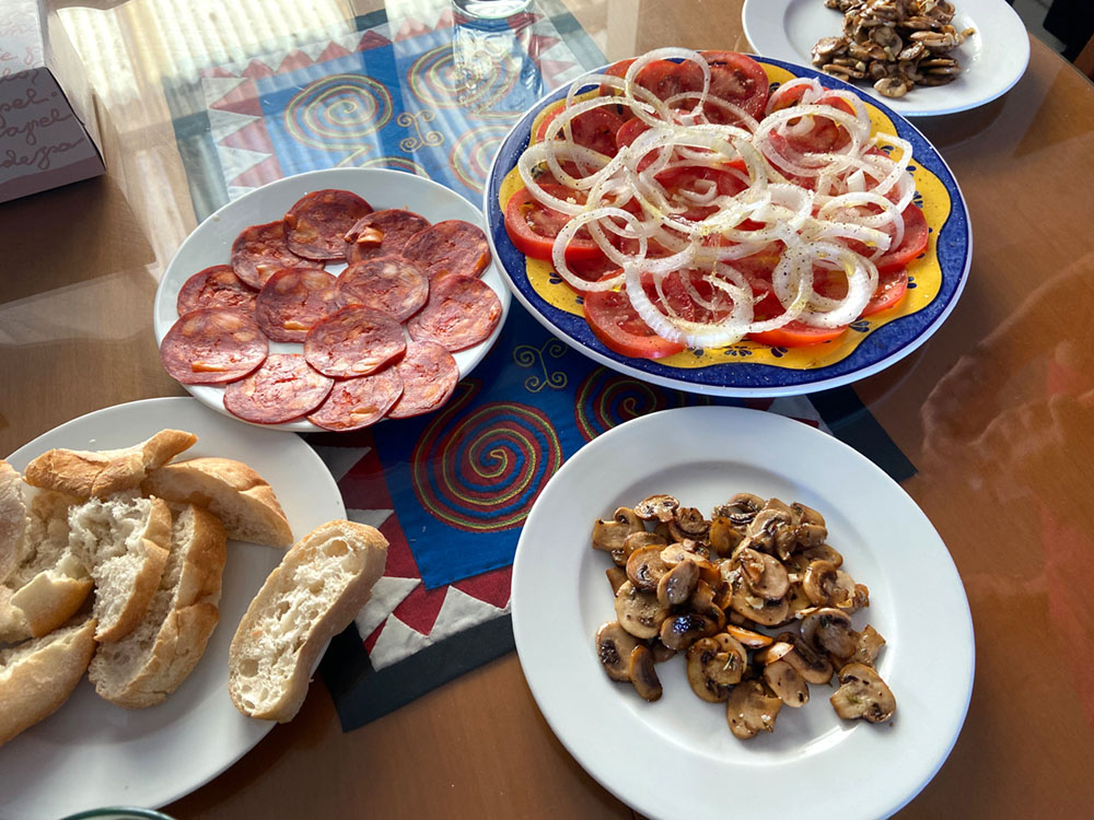 desayuno de la prisión de Manuel