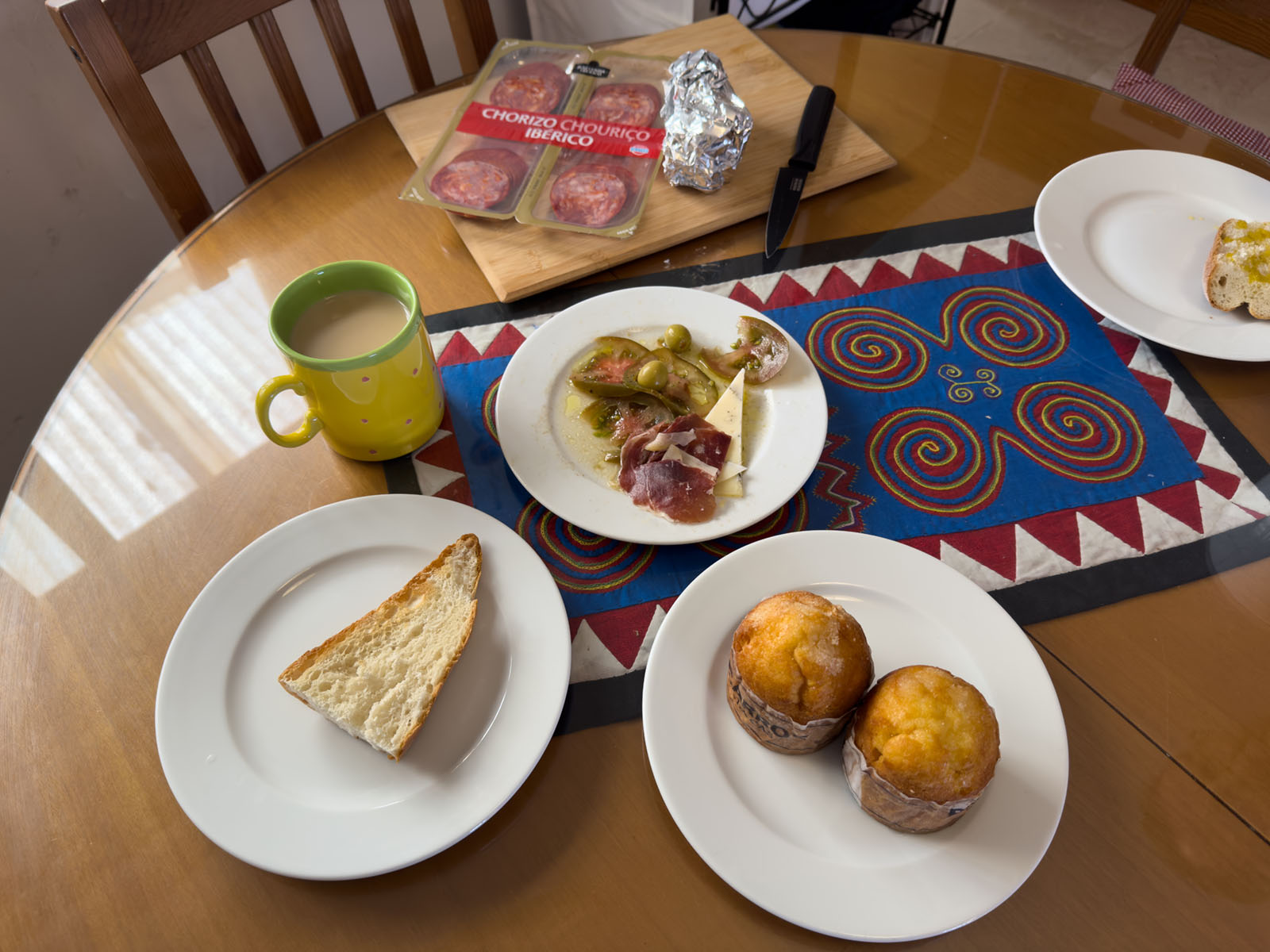 ある日の朝食