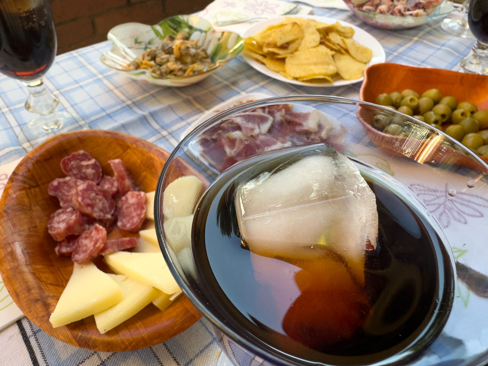 ドラ宅で夕食
