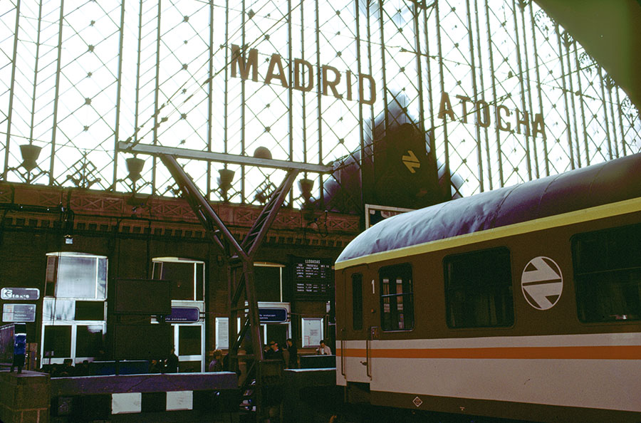 Esta. Atocha en 1986