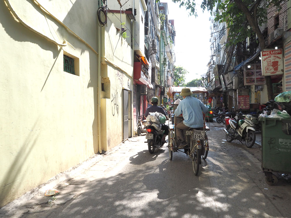 ハノイの旧市街