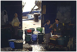 Mercado de pescado de Málaga