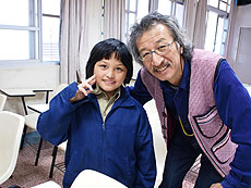 alt="平静国民小学校の給食"