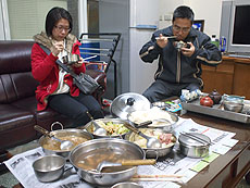 alt="平静国民小学校の給食"