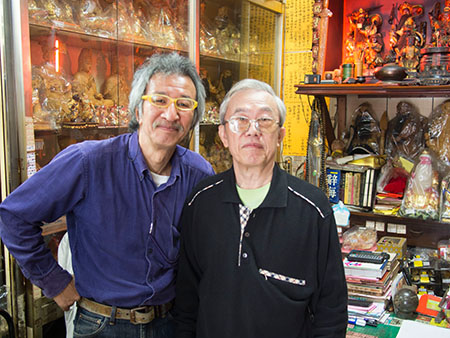 跟仏師，施天松師傅