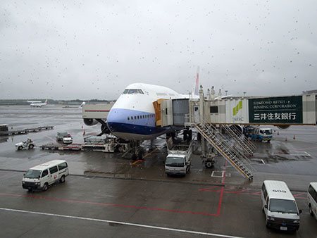 中華航空のジャンボ