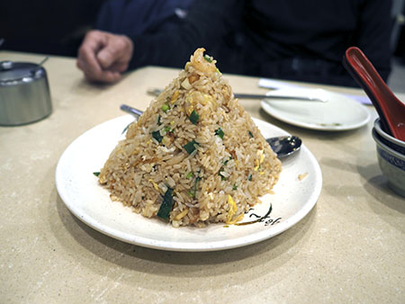 「伍柒玖」のチャーハン