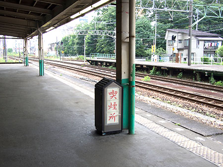 長岡駅ホーム