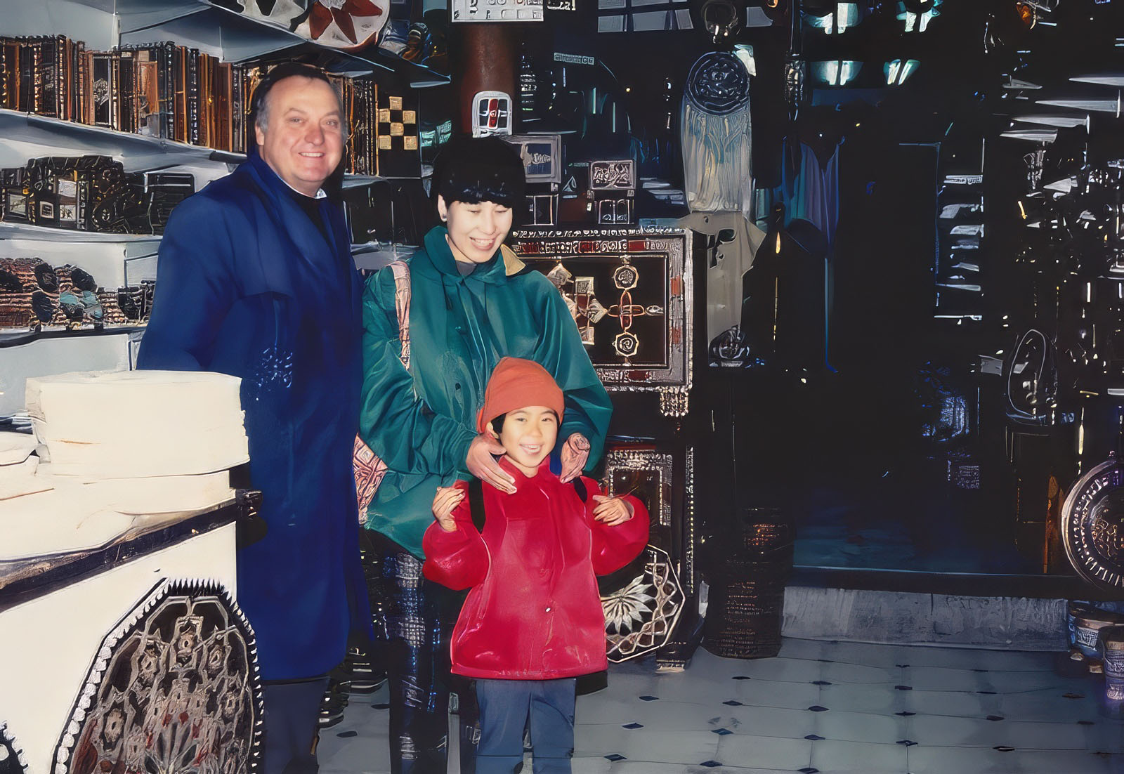 Emilio y familia de Himeno